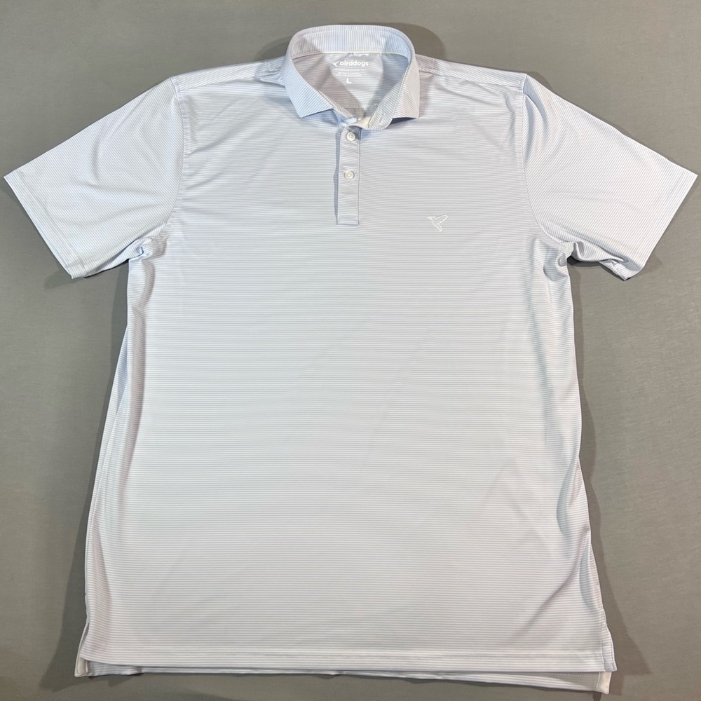 Birddogs Men's Light Blue Polo Shirt
